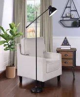 StyleCraft Steel Floor Lamp