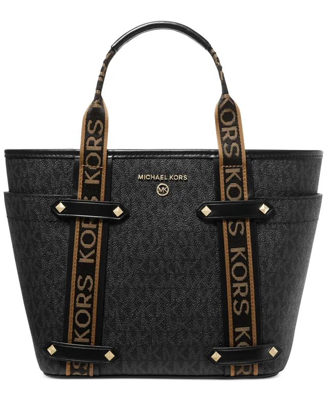 Michael Kors Maeve Logo Webbing Large Open Tote - Macy's