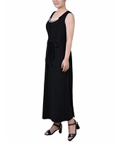 Ny Collection Petite Ankle Length Sleeveless Dress