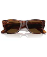 Ray-Ban Mega Wayfarer 52 Unisex Polarized Low Bridge Fit Sunglasses