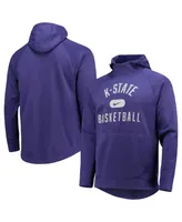 Men's Nike Purple Kansas State Wildcats Spotlight Raglan Pullover Hoodie