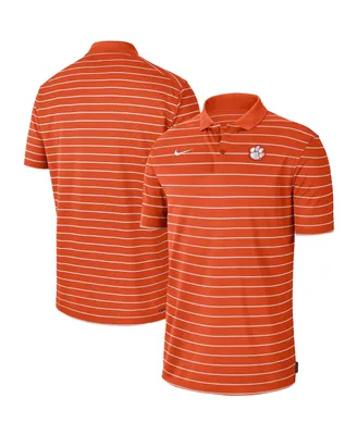 Men's Nike Orange Clemson Tigers Icon Victory Coaches 2022 Early Season Performance Polo Shirt