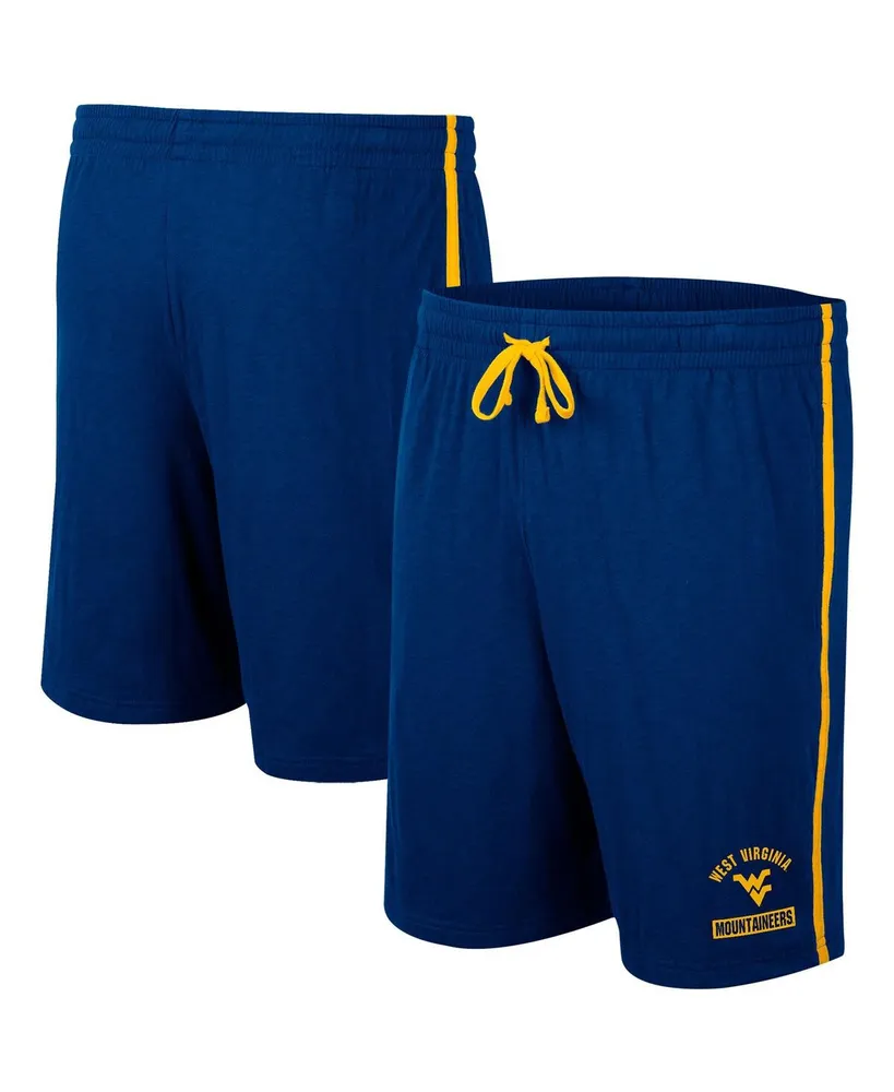 Men's Colosseum Navy West Virginia Mountaineers Thunder Slub Shorts