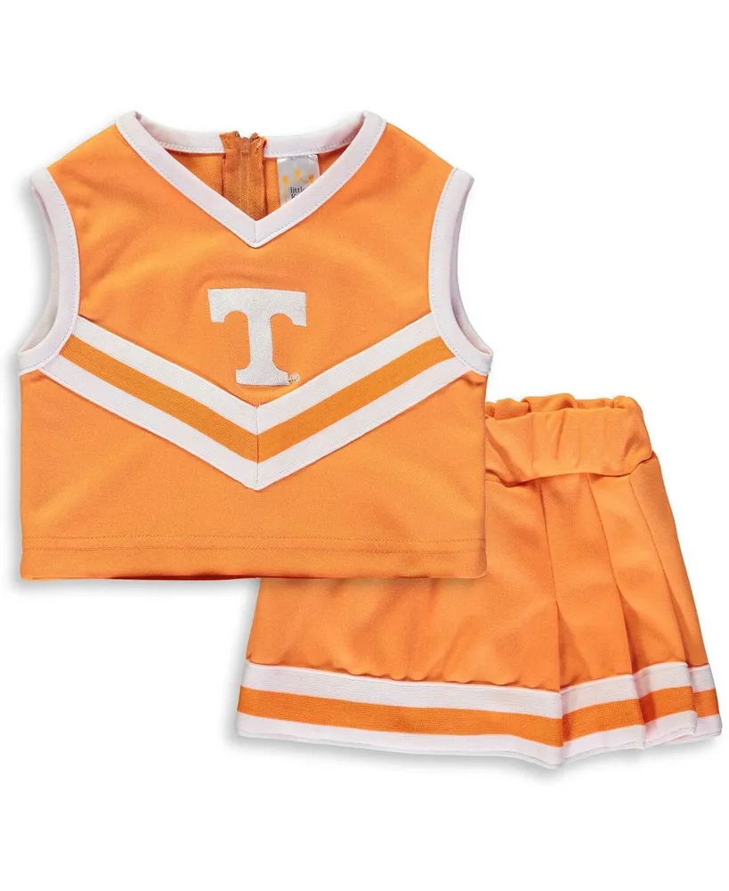 Toddler Girls Tennessee Orange Volunteers Two-Piece Cheer Set