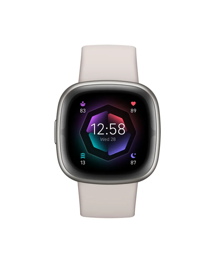 Fitbit Sense 2 In Lunar White/Platinum