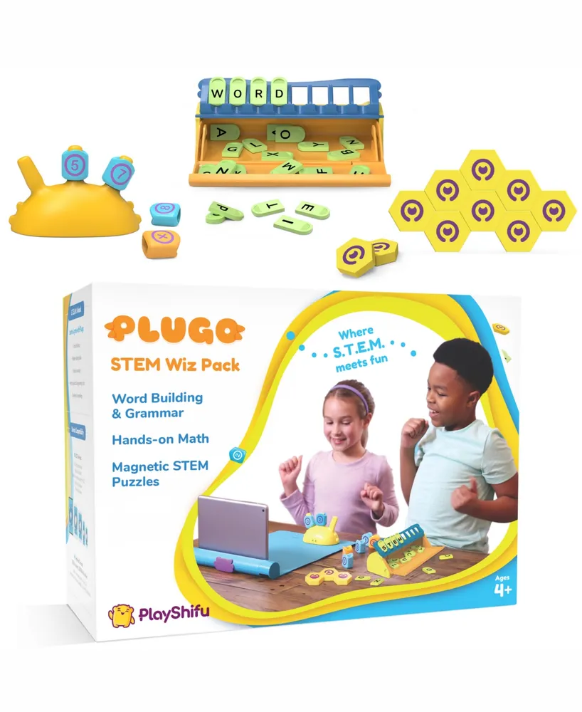 PlayShifu Plugo Stem Wiz Pack with Letters, Link and Count