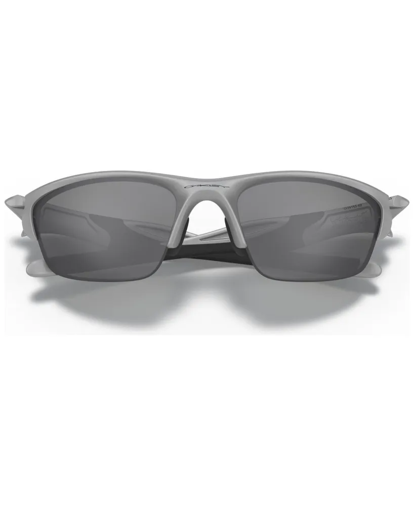 Oakley Men's Low Bridge Fit Sunglasses, OO9153 Half Jacket 2.0 62 - Silver
