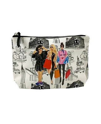 New York City Canvas Cosmetic Bag, Created for Macy's