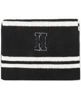 Tommy Hilfiger Men's Varsity Patch Ribbed Logo Scarf