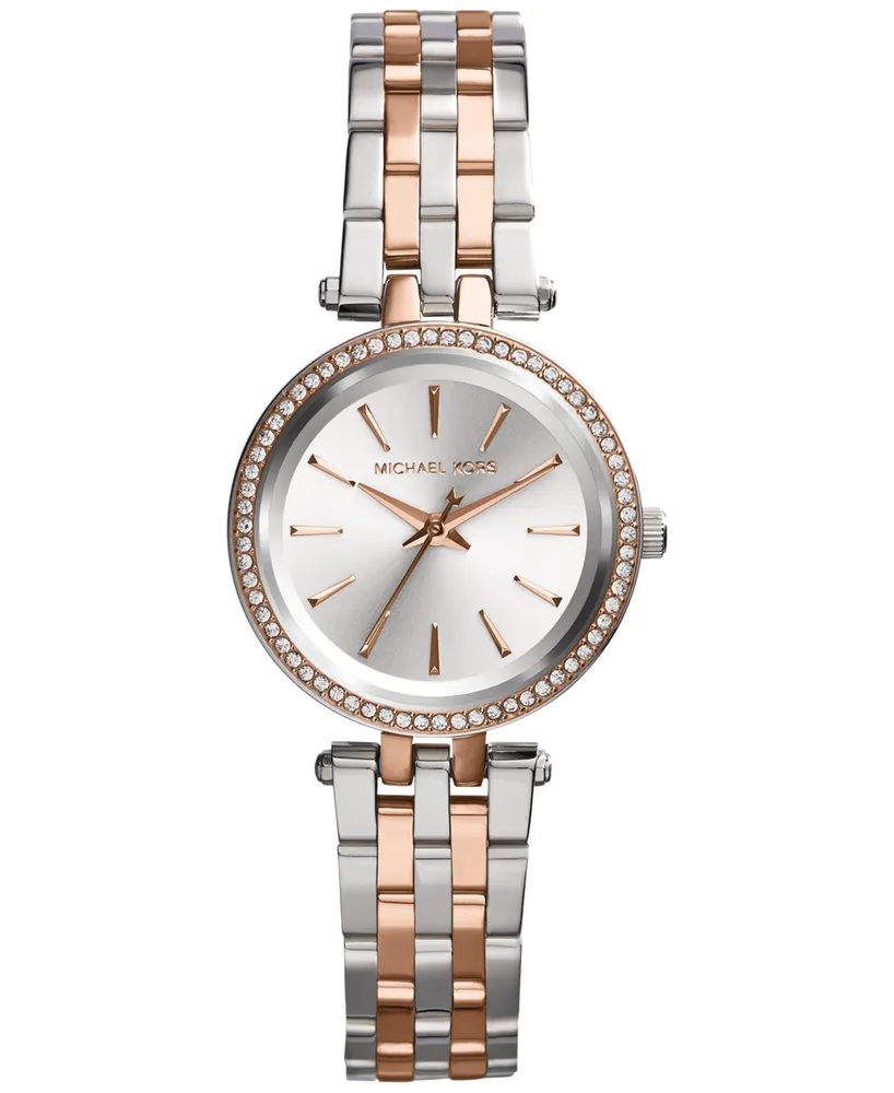 Michael Kors Women's Darci Two-Tone Stainless Steel Bracelet Watch 26mm