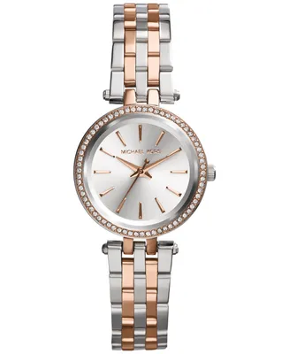 Michael Kors Women's Darci Two-Tone Stainless Steel Bracelet Watch 26mm