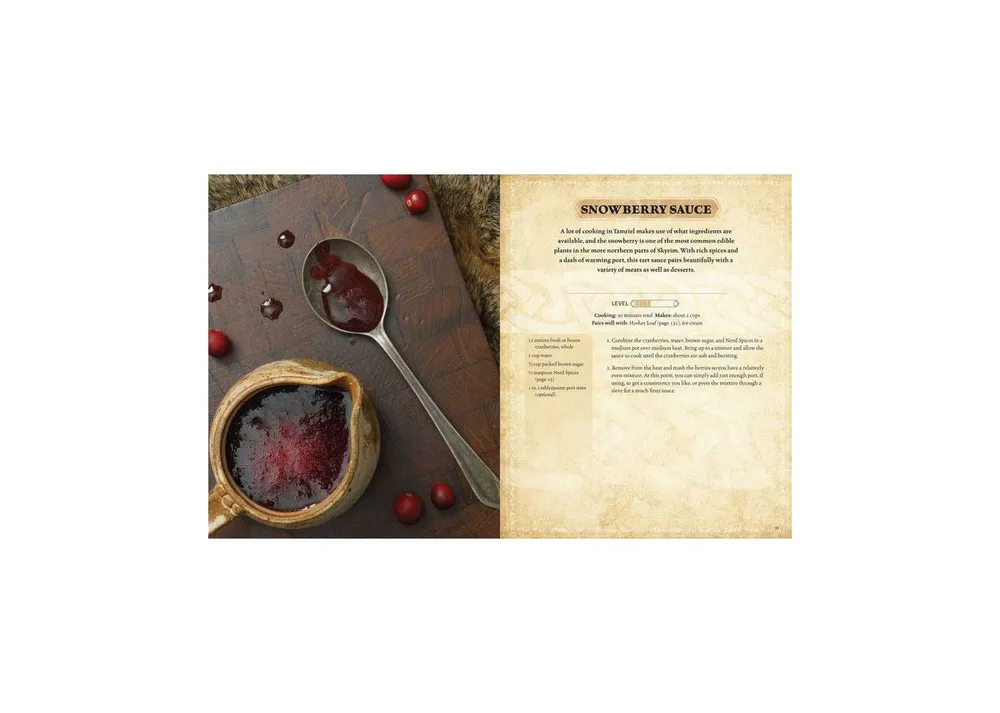 The Elder Scrolls: The official Cookbook by Chelsea Monroe