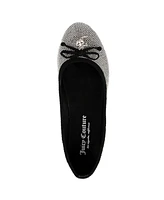 Juicy Couture Women's Farrah Embellished Ballet Flats - Black