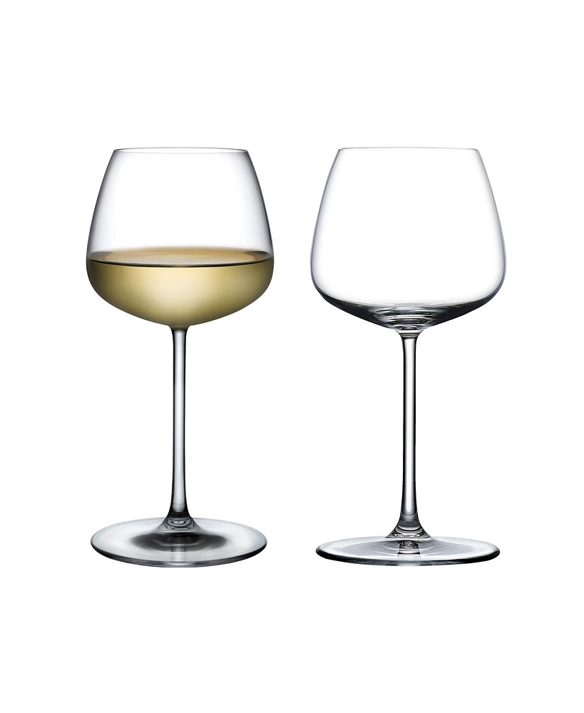 Nude Glass Mirage White Wine Glass, Set of 2