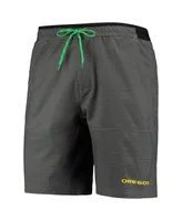 Men's Columbia Gray Oregon Ducks Twisted Creek Omni-Shield Shorts