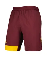 Men's adidas Maroon Arizona State Sun Devils Aeroready Training Shorts