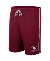 Men's Colosseum Maroon Texas A&M Aggies Thunder Slub Shorts