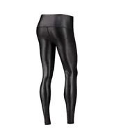 Women's ZooZatz Black Alabama Crimson Tide Shine Liquid Leggings