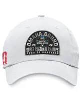 Men's Top of the World White Stanford Cardinal 2022 Ncaa Men's Baseball Super Regional Champions Locker Room Adjustable Hat