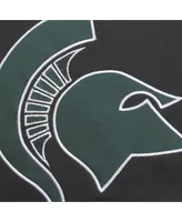 Big Boys Stadium Athletic Charcoal Michigan State Spartans Big Logo Pullover Hoodie
