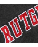 Big Boys Stadium Athletic Charcoal Rutgers Scarlet Knights Big Logo Pullover Hoodie