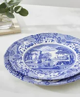 Spode Blue Italian Luncheon Plate Set/4