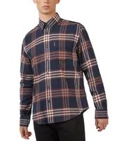 Ben Sherman Men's Brushed Check-Print Shirt