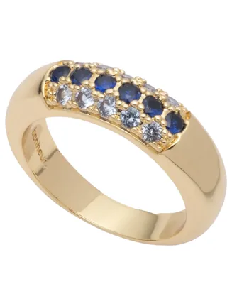 Bonheur Jewelry Addison Blue Crystal Ring