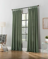 Archaeo 52" x 63" Washed Cotton Twist Tab Curtain