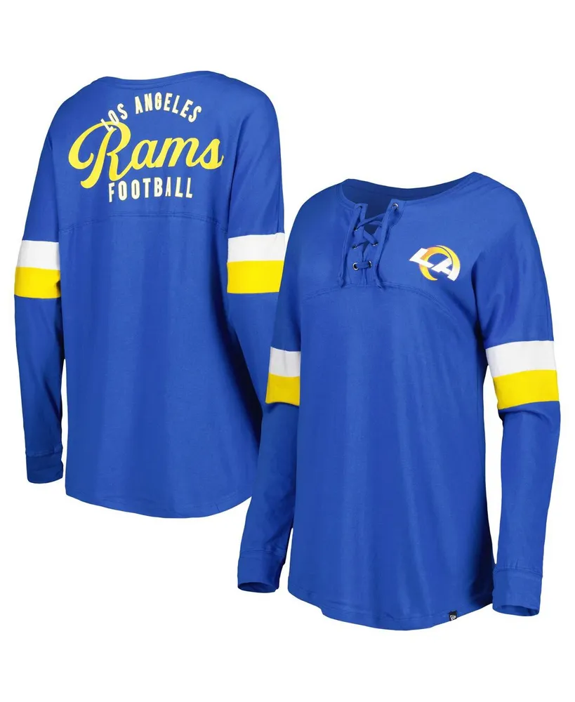 Women's New Era Royal/White Los Angeles Rams Athletic Historic