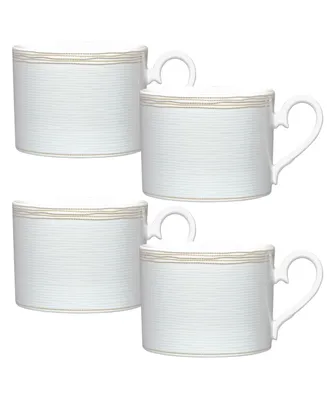 Noritake Linen Road Set of 4 Cups, Service For 4