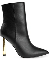 Journee Collection Women's Rorie Pointed Toe Stiletto Dress Booties