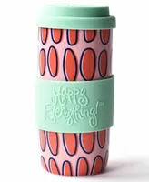 Happy Everything by Laura Johnson Beaning Travel Mug, 16 Oz