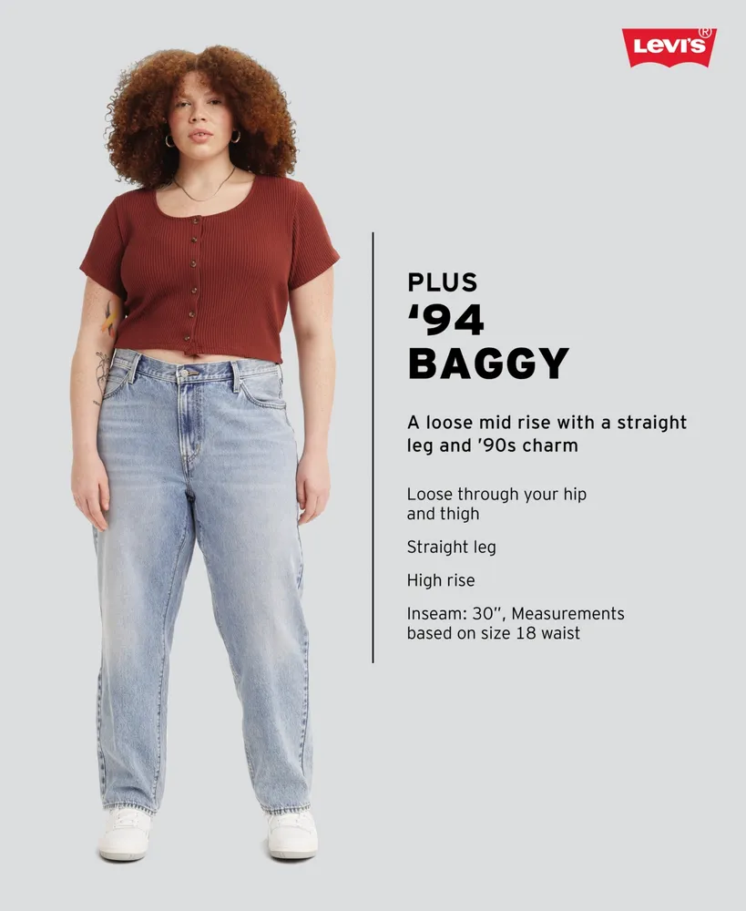 Levi's Trendy Plus Women's '94 Baggy Jeans