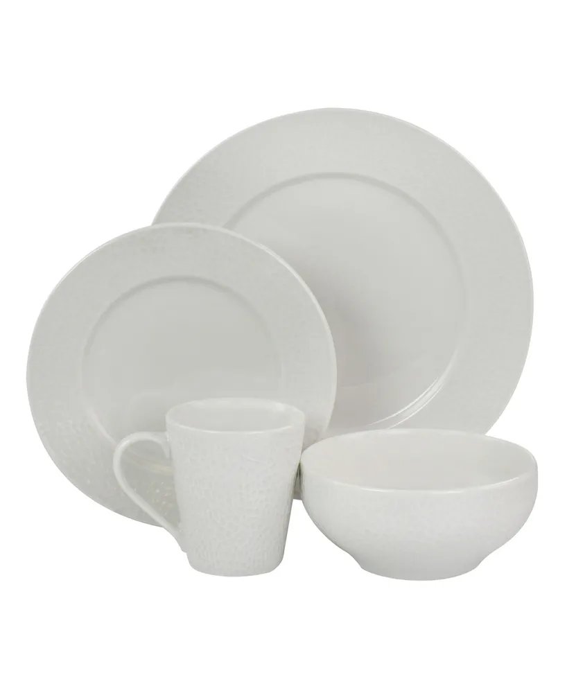 Elama Alexa 16 Piece Porcelain Dinnerware Set, Service for 4