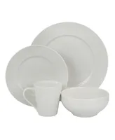 Elama Alexa 16 Piece Porcelain Dinnerware Set, Service for 4