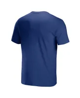 Men's Nfl X Staple Blue New York Giants Lockup Logo Short Sleeve T-shirt