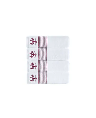 Brooks Brothers Rope Stripe Border Piece Turkish Cotton Hand Towel Set
