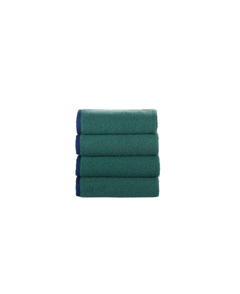 Brooks Brothers Contrast Frame Piece Turkish Cotton Wash Towel Set