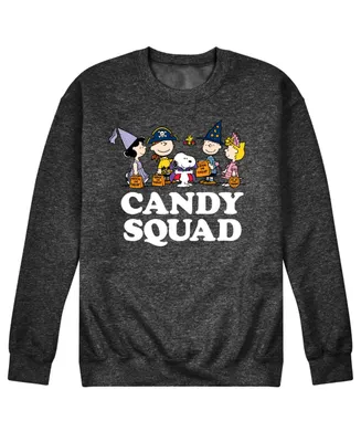 Airwaves Men's Peanuts Candy Squad Fleece T-shirt