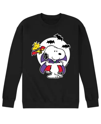 Airwaves Men's Peanuts Snoopy Vampire Fleece T-shirt