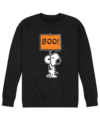 Airwaves Men's Peanuts Boo Fleece T-shirt