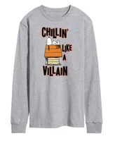 Airwaves Men's Peanuts Chillin' Like a Villain T-shirt