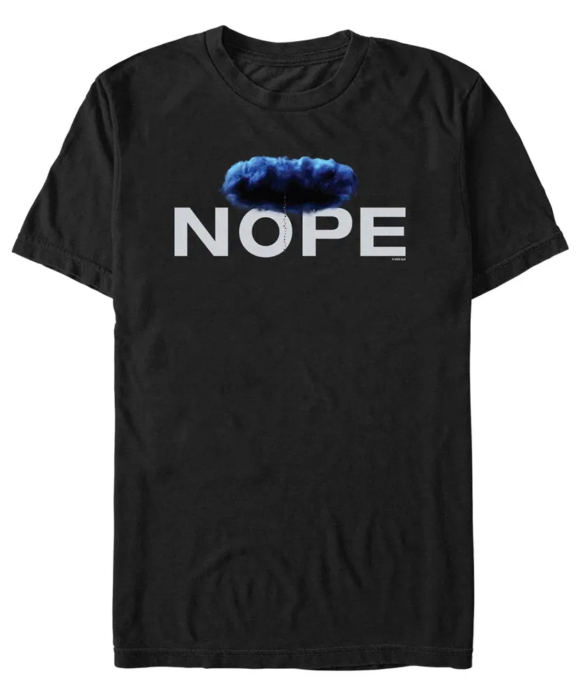 Fifth Sun Men's Nope Logo Cloud Short Sleeve T-shirt