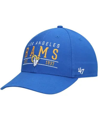 Men's '47 Royal Los Angeles Rams Centerline Mvp Adjustable Hat