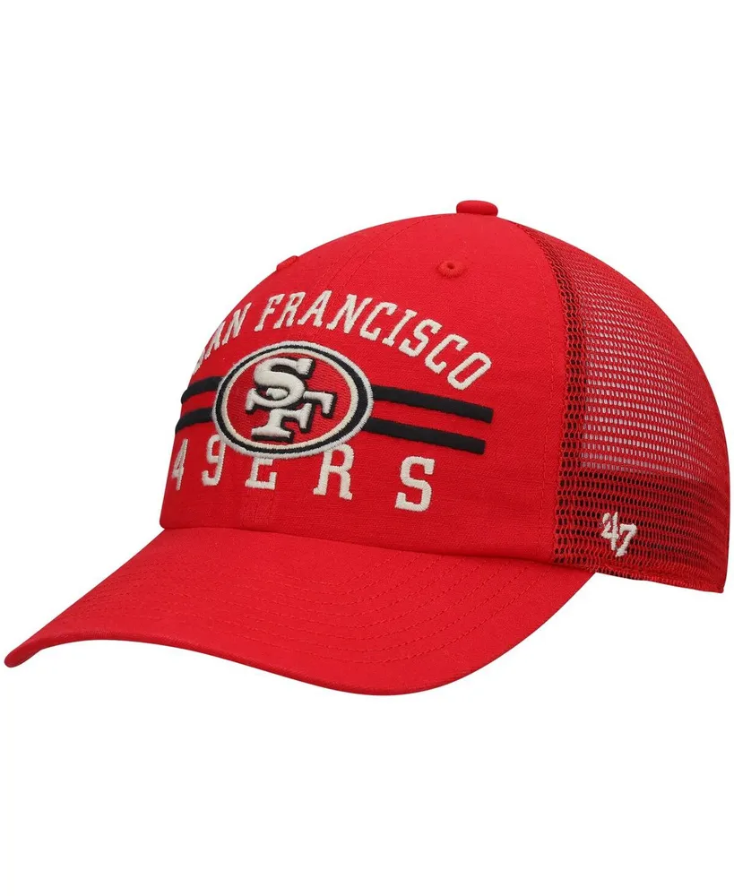 47 Brand Men's Gray San Francisco 49Ers Clean Up Adjustable Hat - Macy's