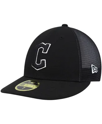 Men's New Era Black Cleveland Guardians 2022 Batting Practice Team Low Profile 59FIFTY Fitted Hat