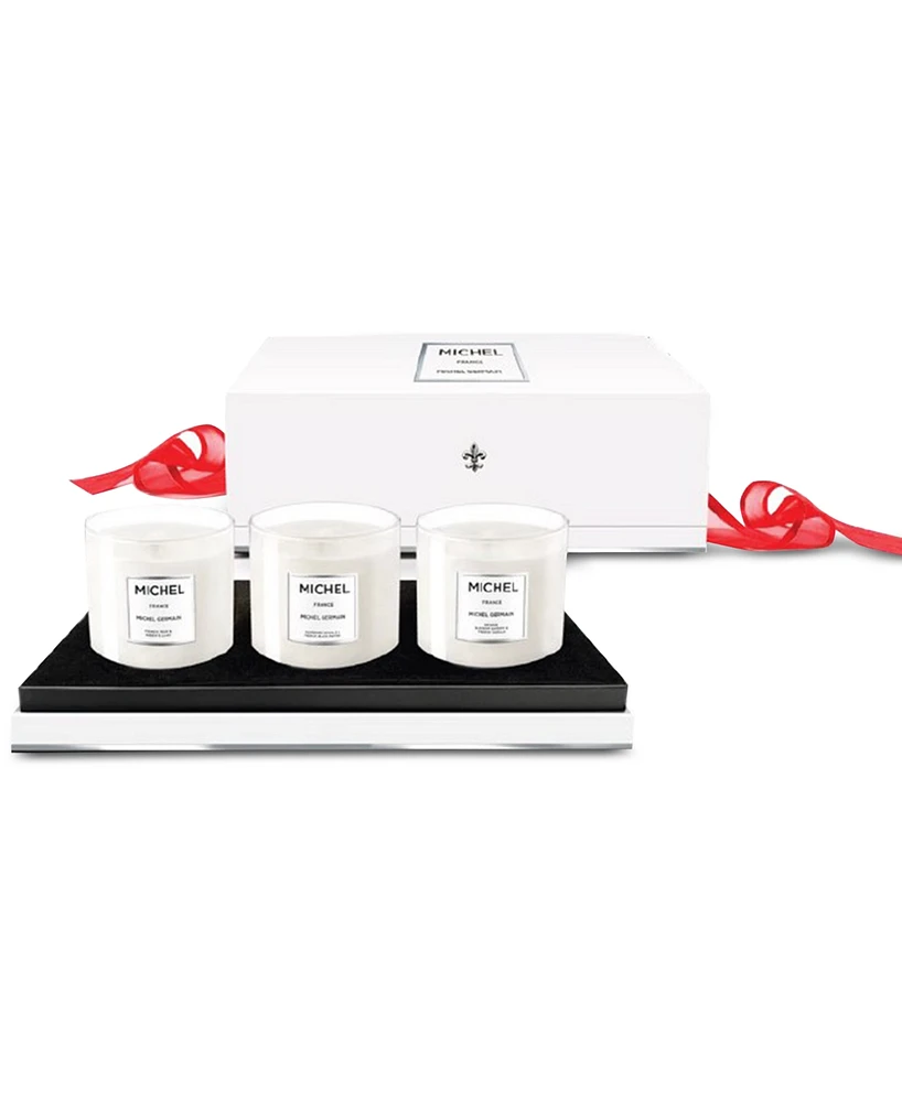 Free candle set with $112 purchase from the Michel Germain Women's fragrance collection