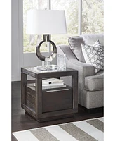 Tivie 22" Wood End Table