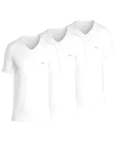 Boss by Hugo Men's 3-Pk. Classic Solid V-Neck T-Shirts